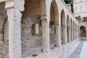 Ancient Baku buildings