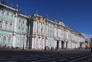 The Tsar's Winter Palace, now the Hermitage Museum